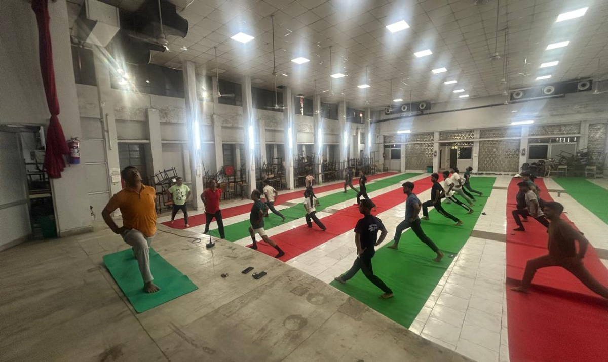Yogis Shivir at LLRM Medical College Meerut