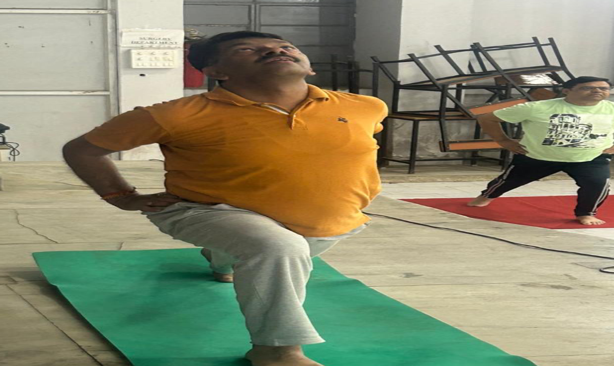 Yogis Shivir at LLRM Medical College Meerut