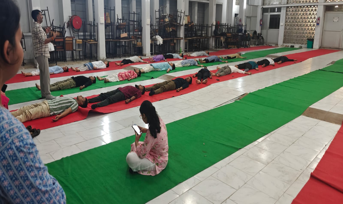 Yogis Shivir at LLRM Medical College Meerut