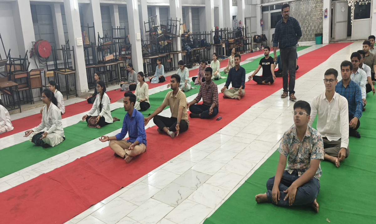Yogis Shivir at LLRM Medical College Meerut