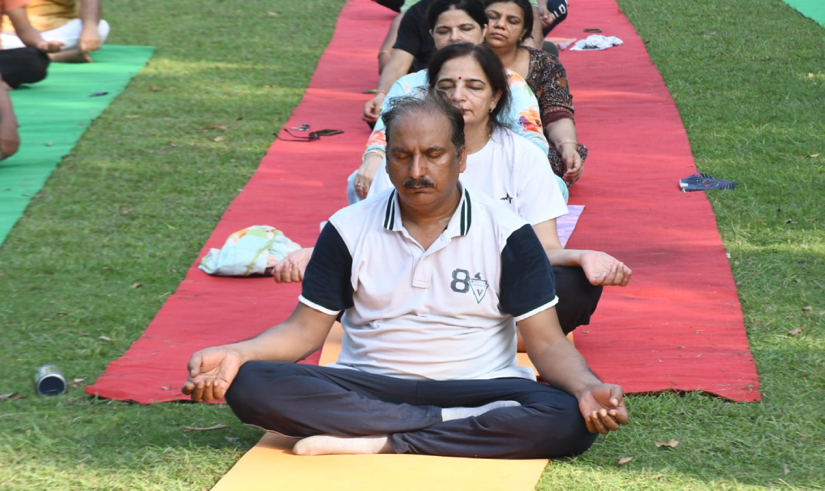 Yogis Shivir at LLRM Medical College Meerut