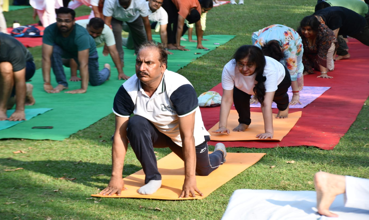 Yogis Shivir at LLRM Medical College Meerut