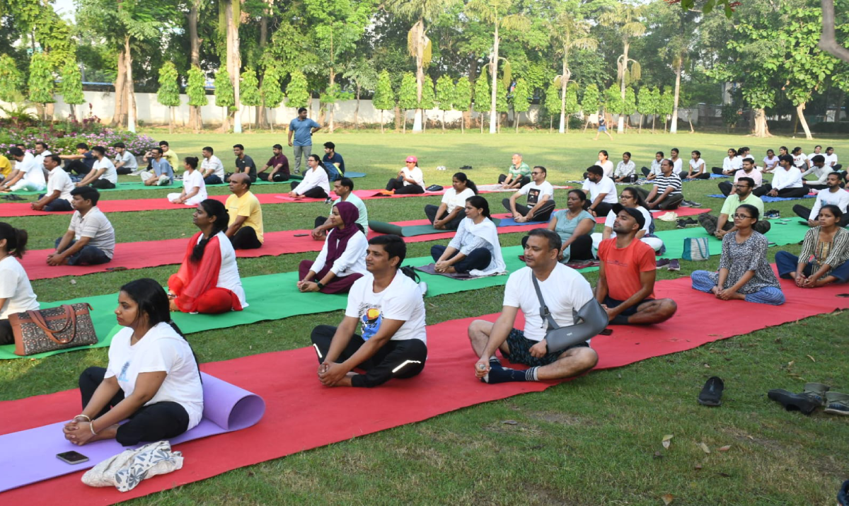 Yogis Shivir at LLRM Medical College Meerut