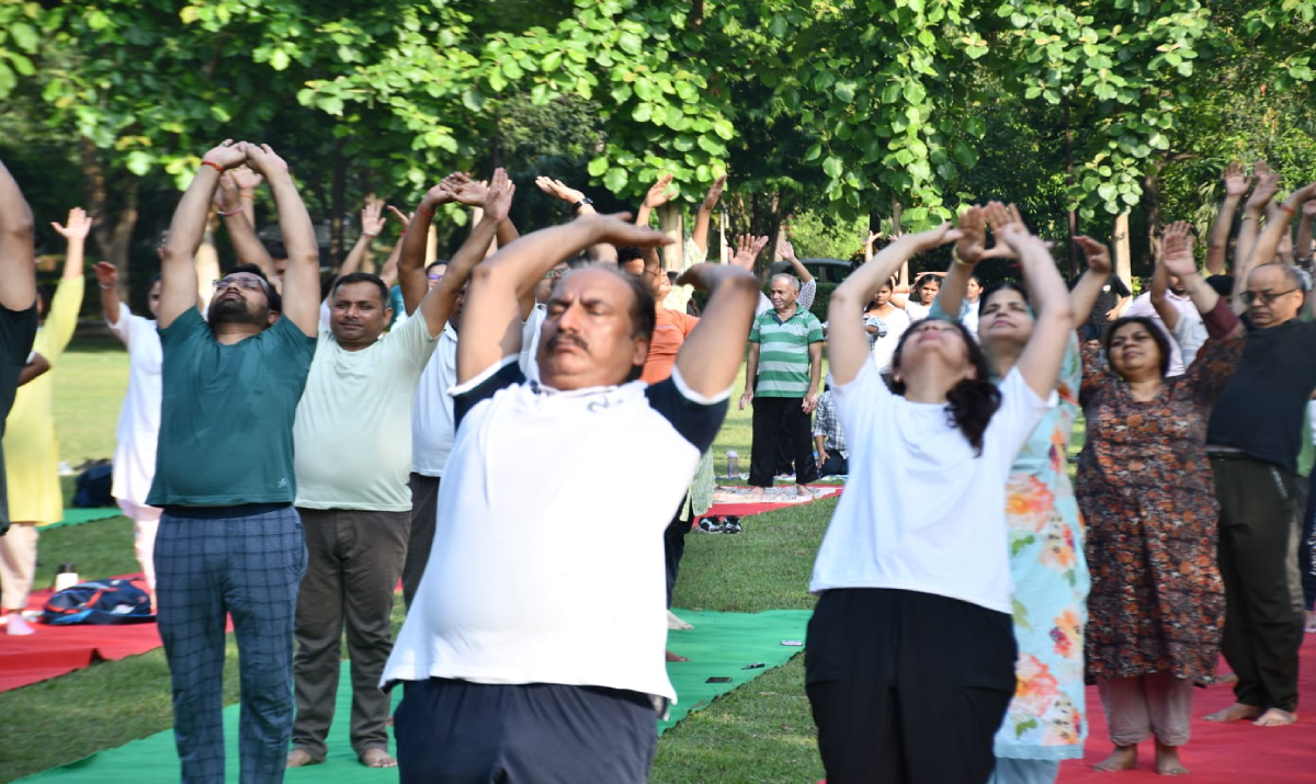 Yogis Shivir at LLRM Medical College Meerut