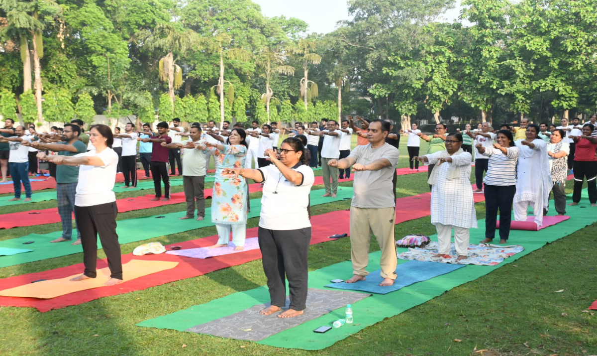 Yogis Shivir at LLRM Medical College Meerut