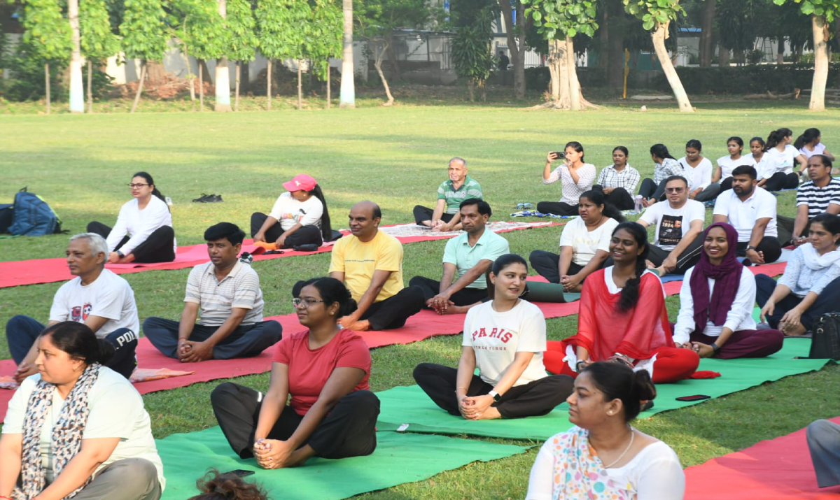 Yogis Shivir at LLRM Medical College Meerut