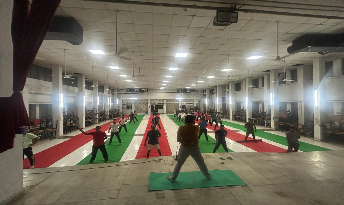 Yogis Shivir at LLRM Medical College Meerut