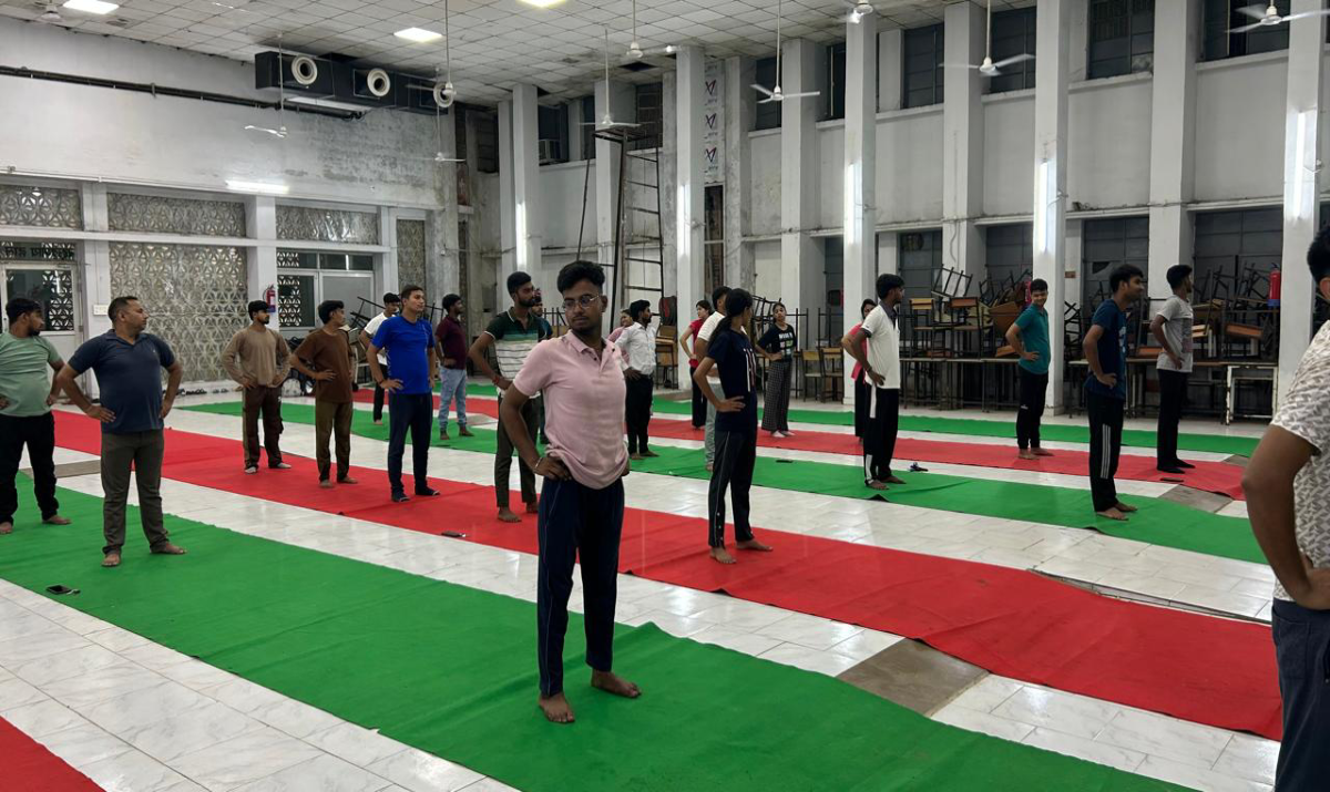 Yogis Shivir at LLRM Medical College Meerut