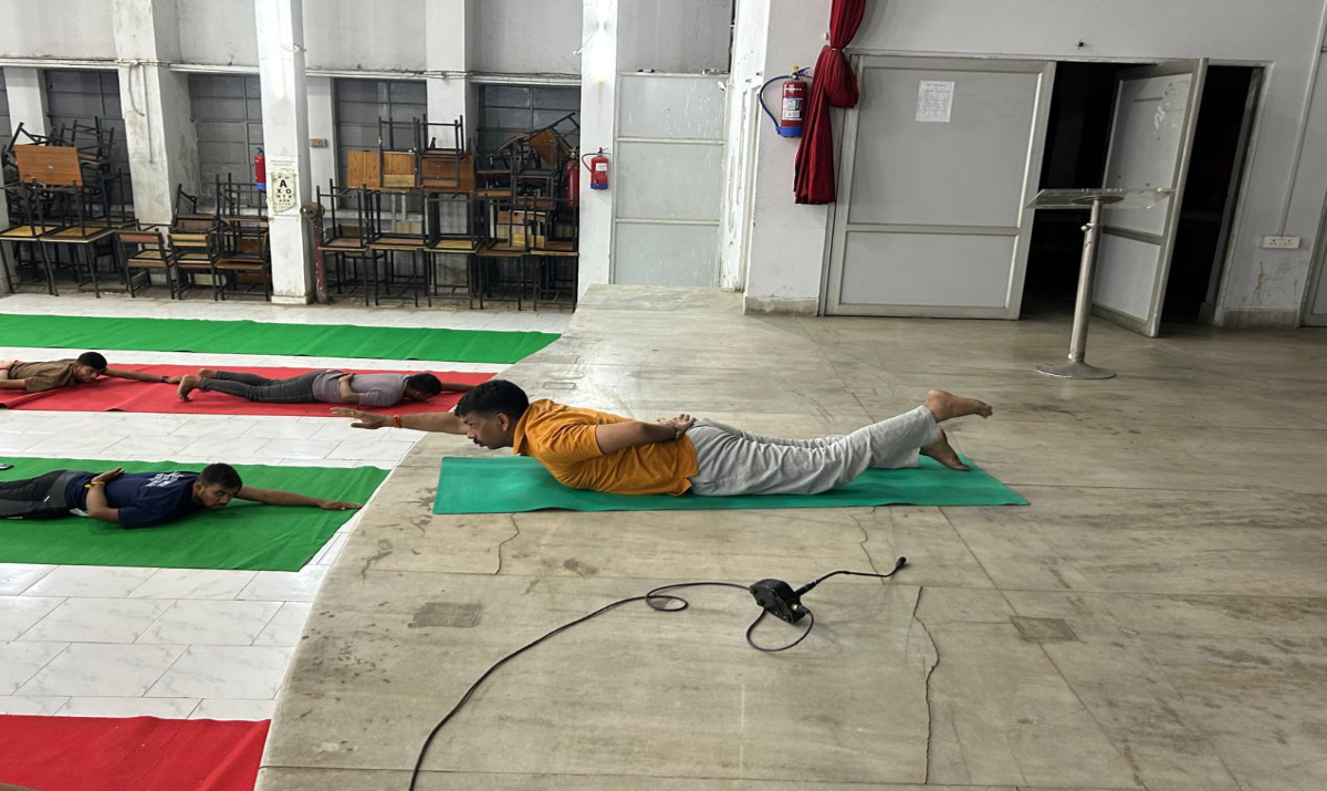 Yogis Shivir at LLRM Medical College Meerut