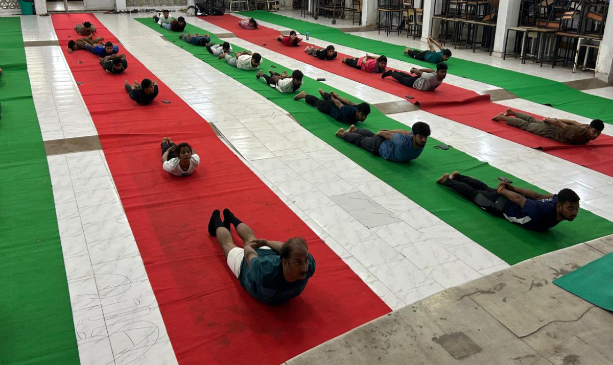 Yogis Shivir at LLRM Medical College Meerut
